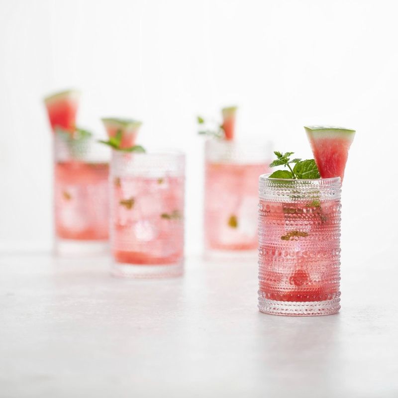 Jupiter Clear Ice Bev Glass