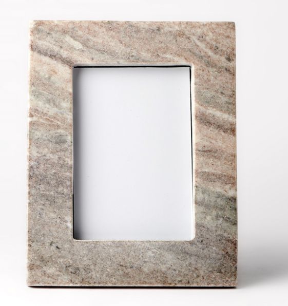 Brown Galaxy Marble Picture Frame- 4x6
