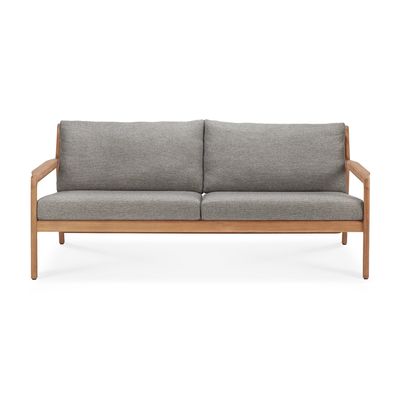 Teak Jack outdoor sofa - mocha, 71 x 35 x 29