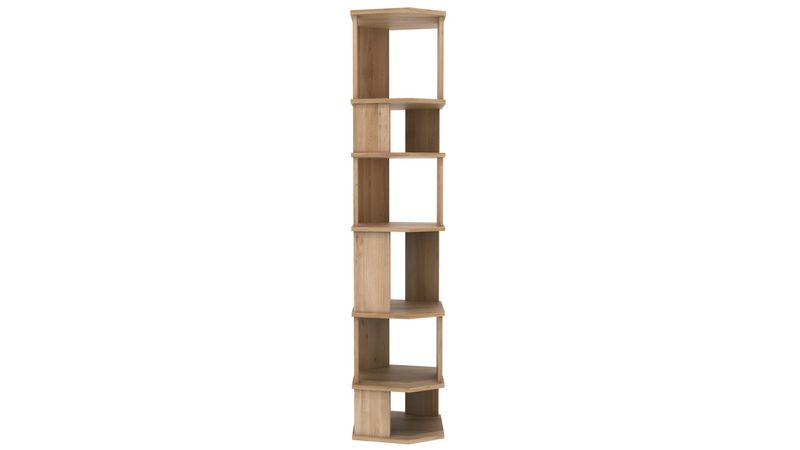 Stairs column - oak, 17.5 x 18 x 80.5