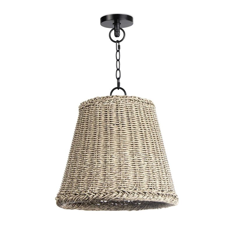 Augustine Outdoor Pendant Small (Weathered White)