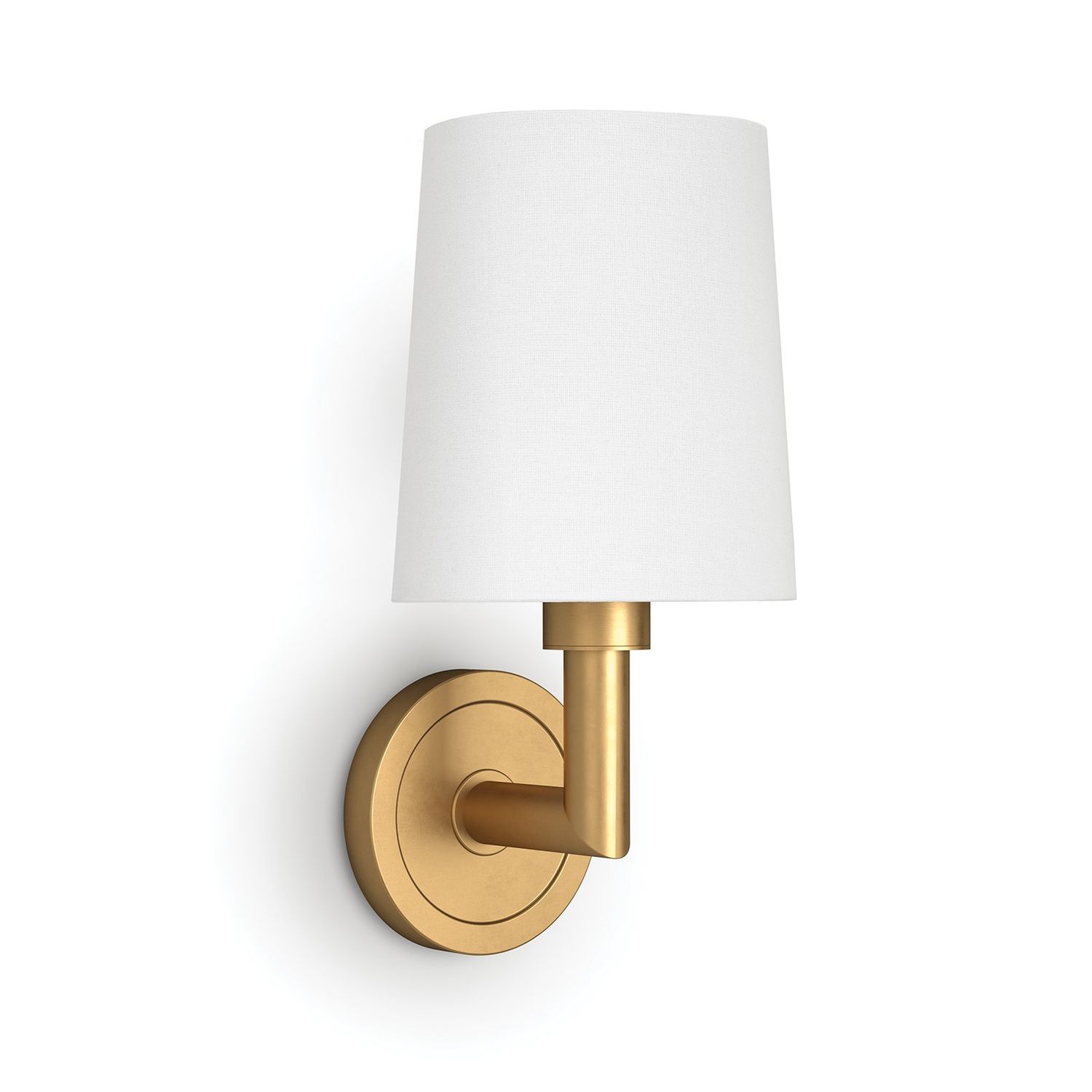 Legend Sconce Single (Natural Brass)