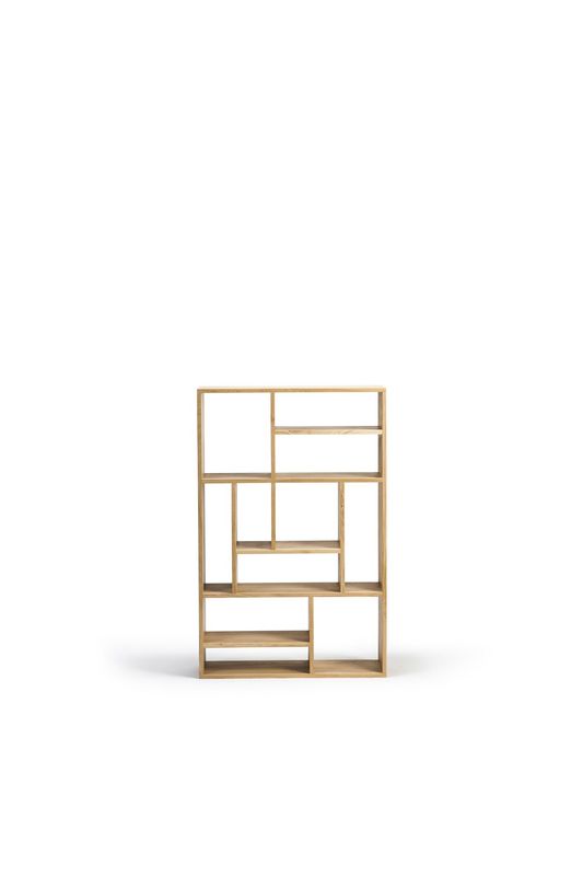 M rack - oak - small, 35.5 x 12 x 54.5
