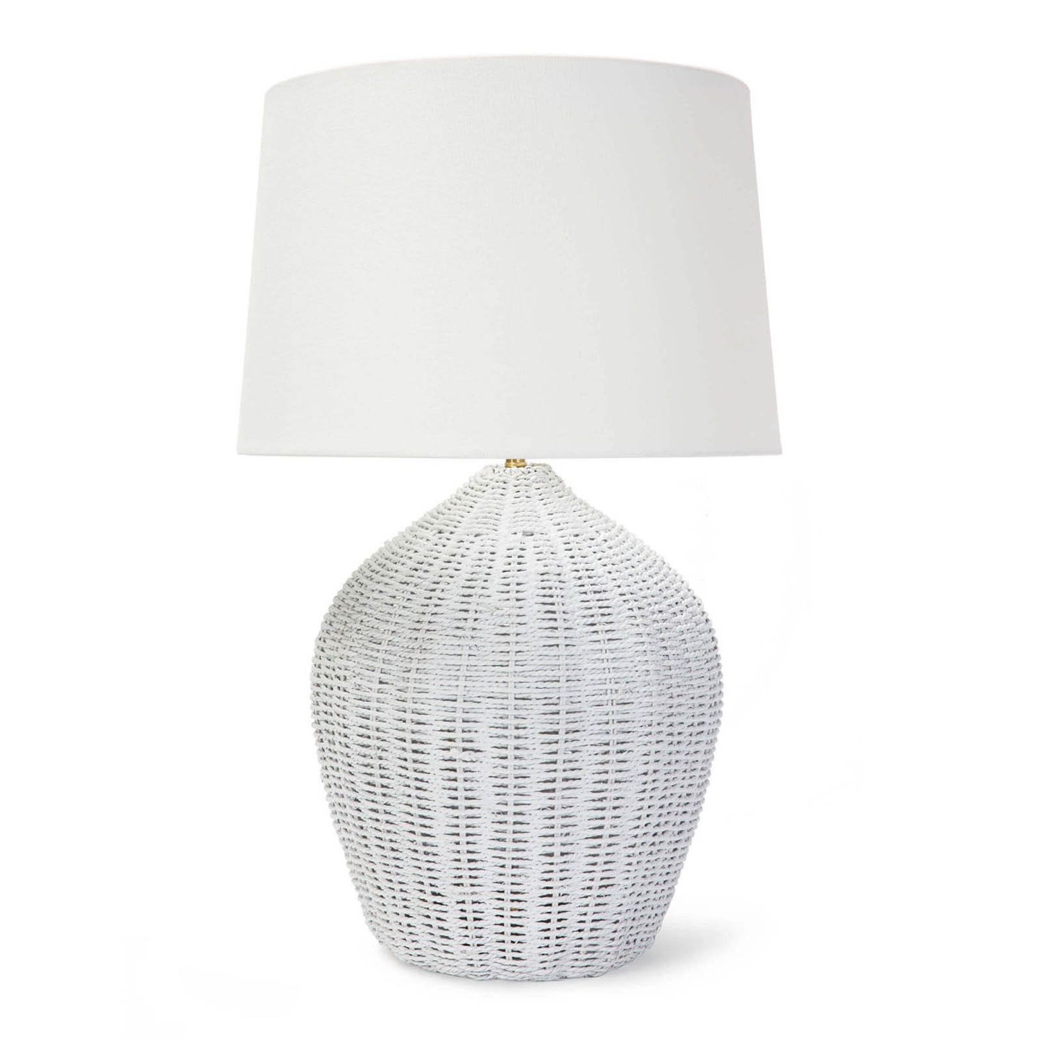 Georgian Table Lamp (White)