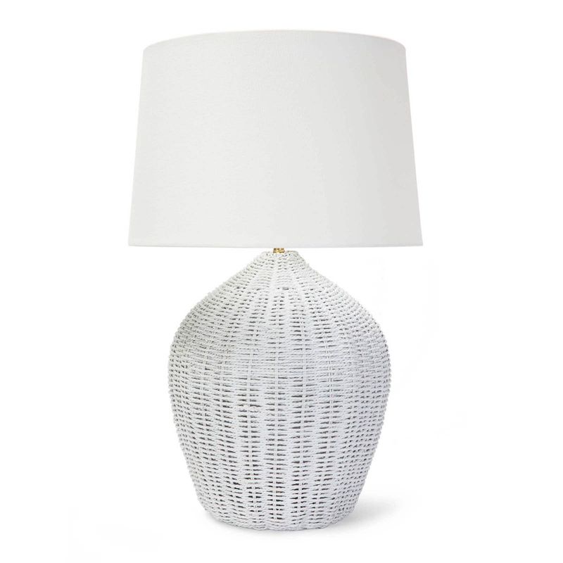 Georgian Table Lamp (White)