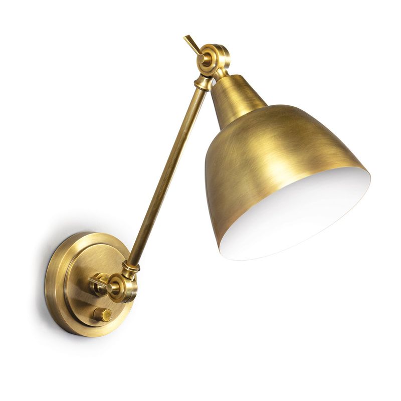 Mercantile Sconce (Natural Brass)