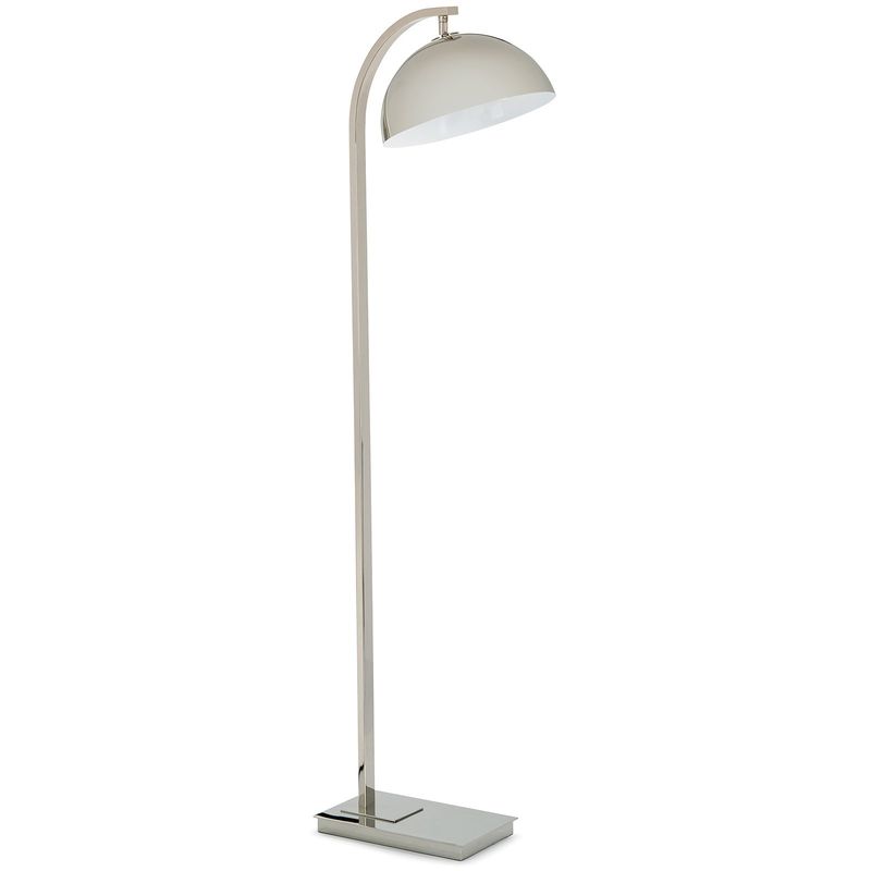 Otto Floor Lamp (Polished Nickel)