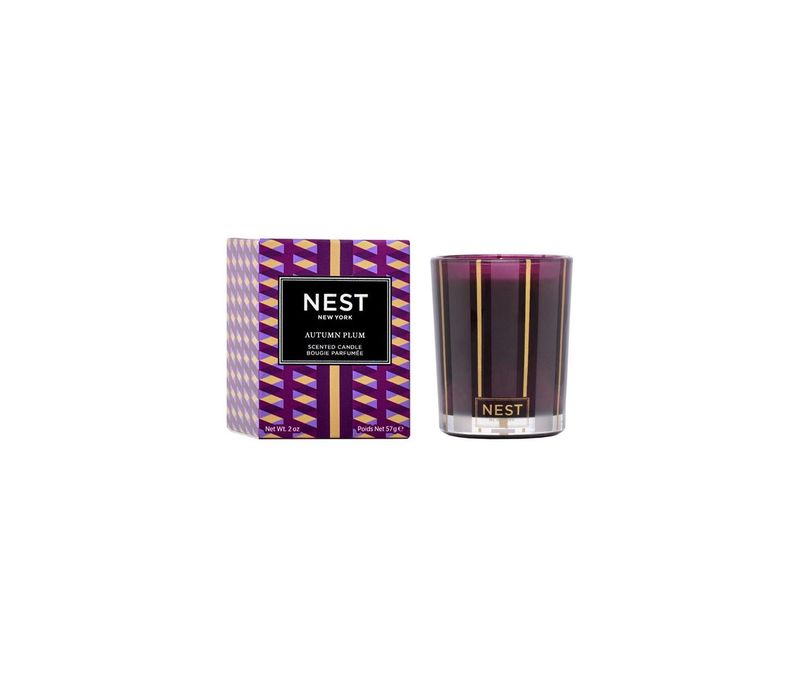 Autumn Plum Votive Candle