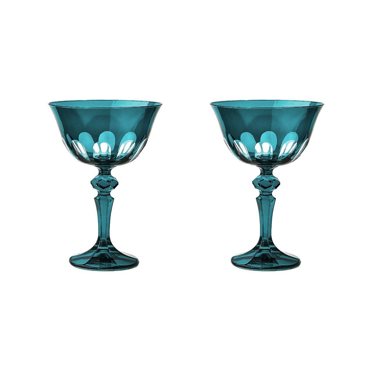 Rialto Glass Coupe Set of 2, Millicent