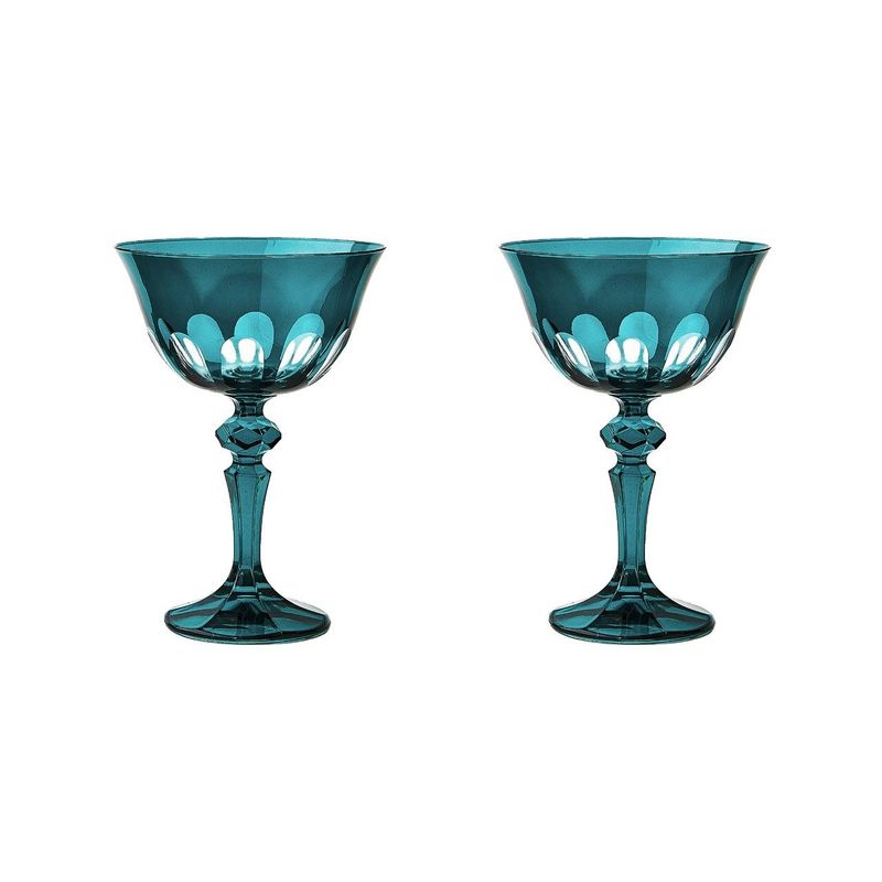 Rialto Glass Coupe Set of 2, Millicent
