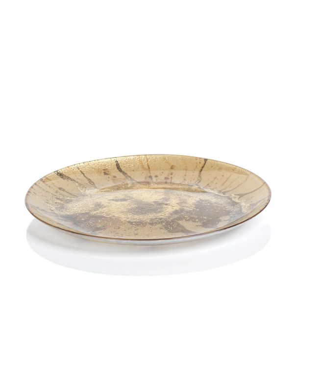 Golden Pearl Metallic Watercolor Plate 8.5 in