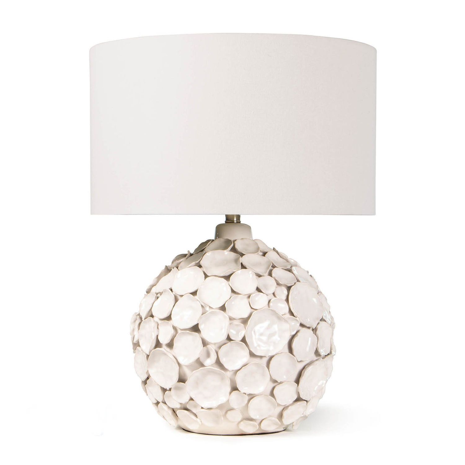 Lucia Ceramic Table Lamp (White)