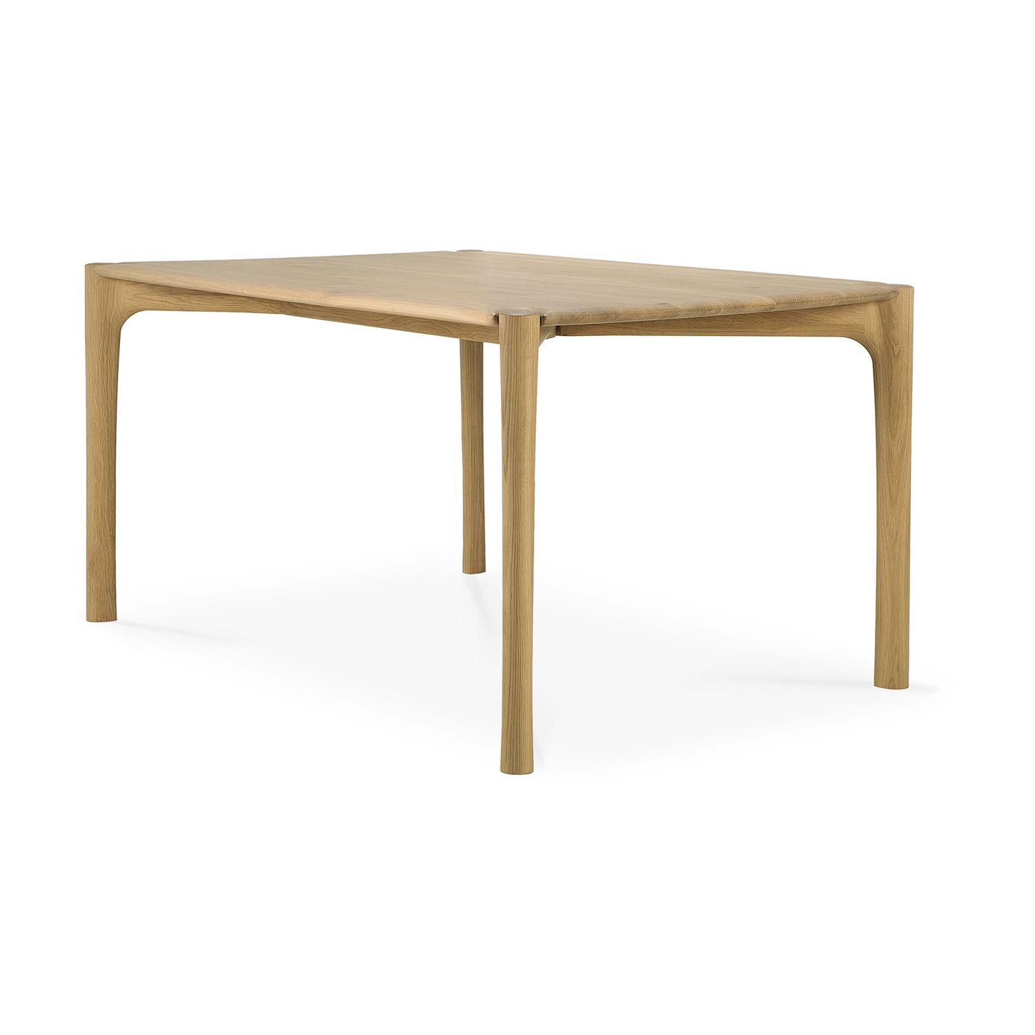 PI dining table - oak - rectangular, 55 x 31.5 x 30