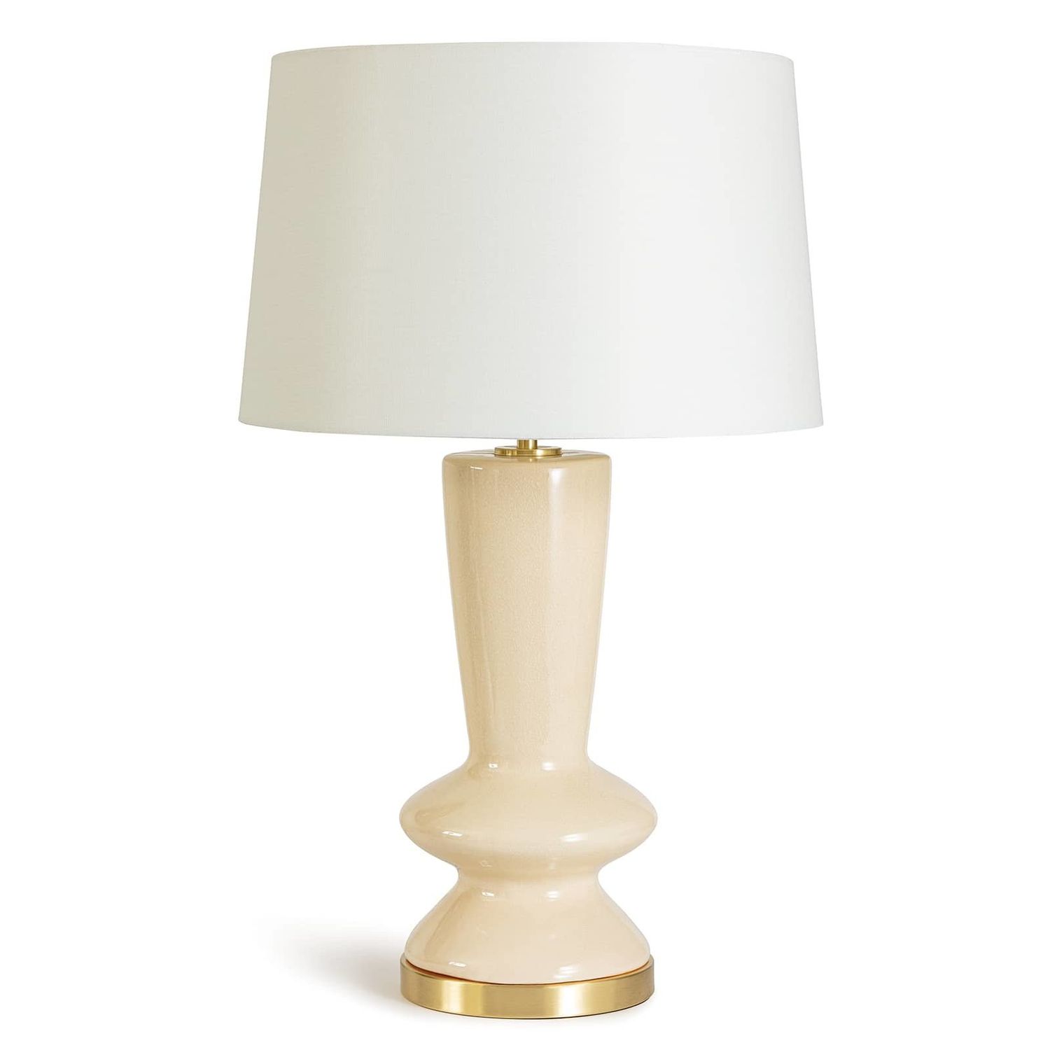 Pennie Ceramic Table Lamp (Ivory)