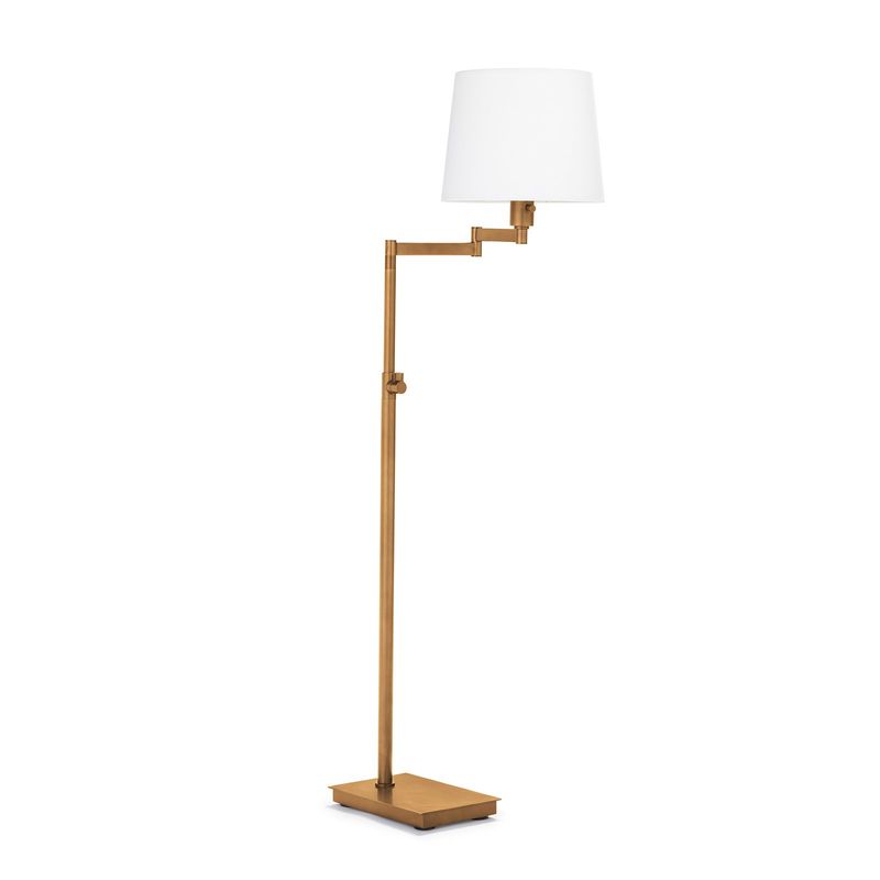 Virtue Floor Lamp (Natural Brass)