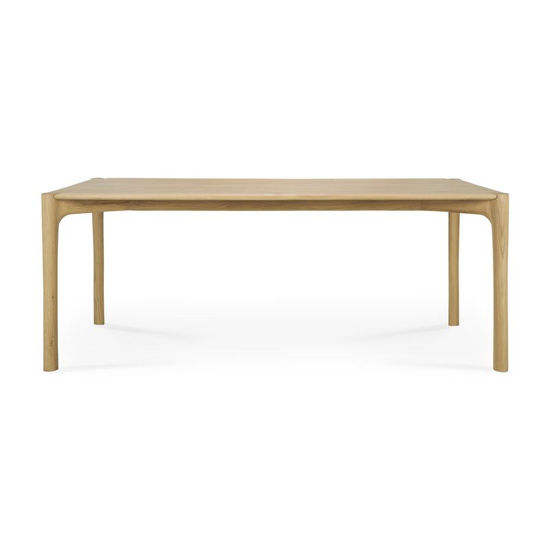 PI dining table - oak - rectangular, 78.5 x 37.5 x 30