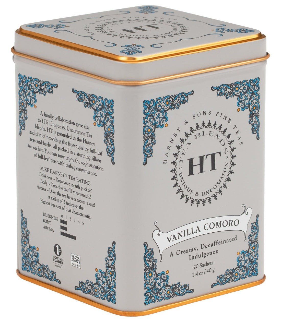 Vanilla Comoro Sachets, 20 Count