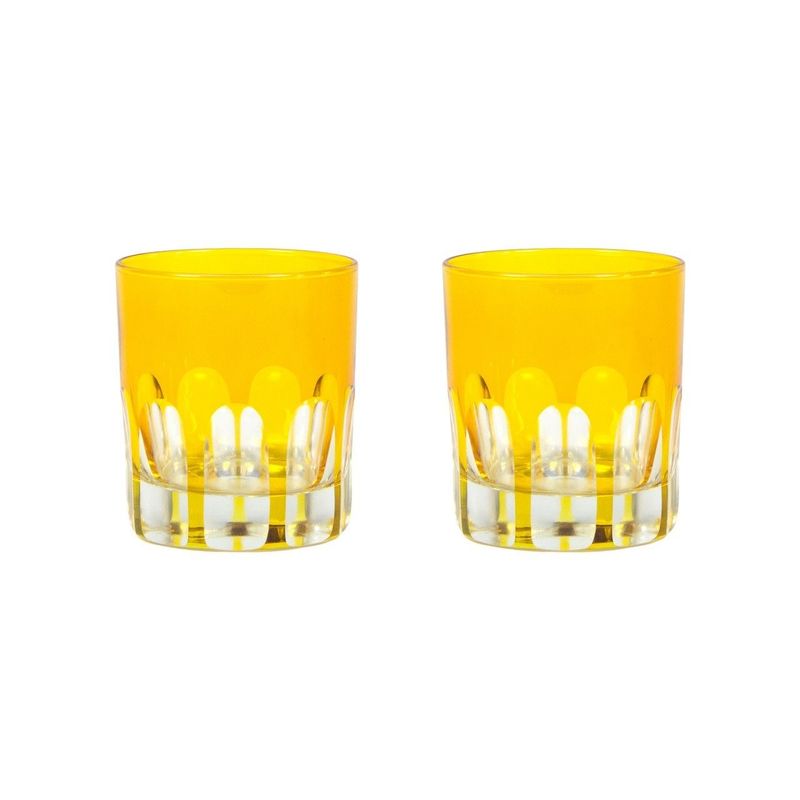 Rialto Glass Old Fashioned Set of 2, Ginger