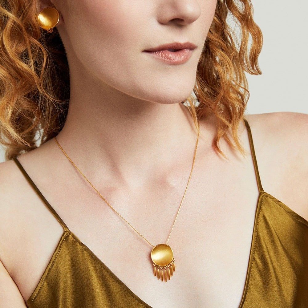 Sol Palma Pendant Necklace