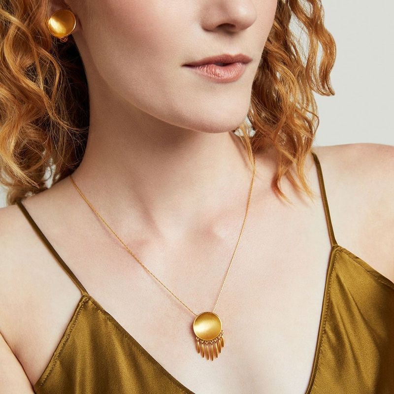 Sol Palma Pendant Necklace