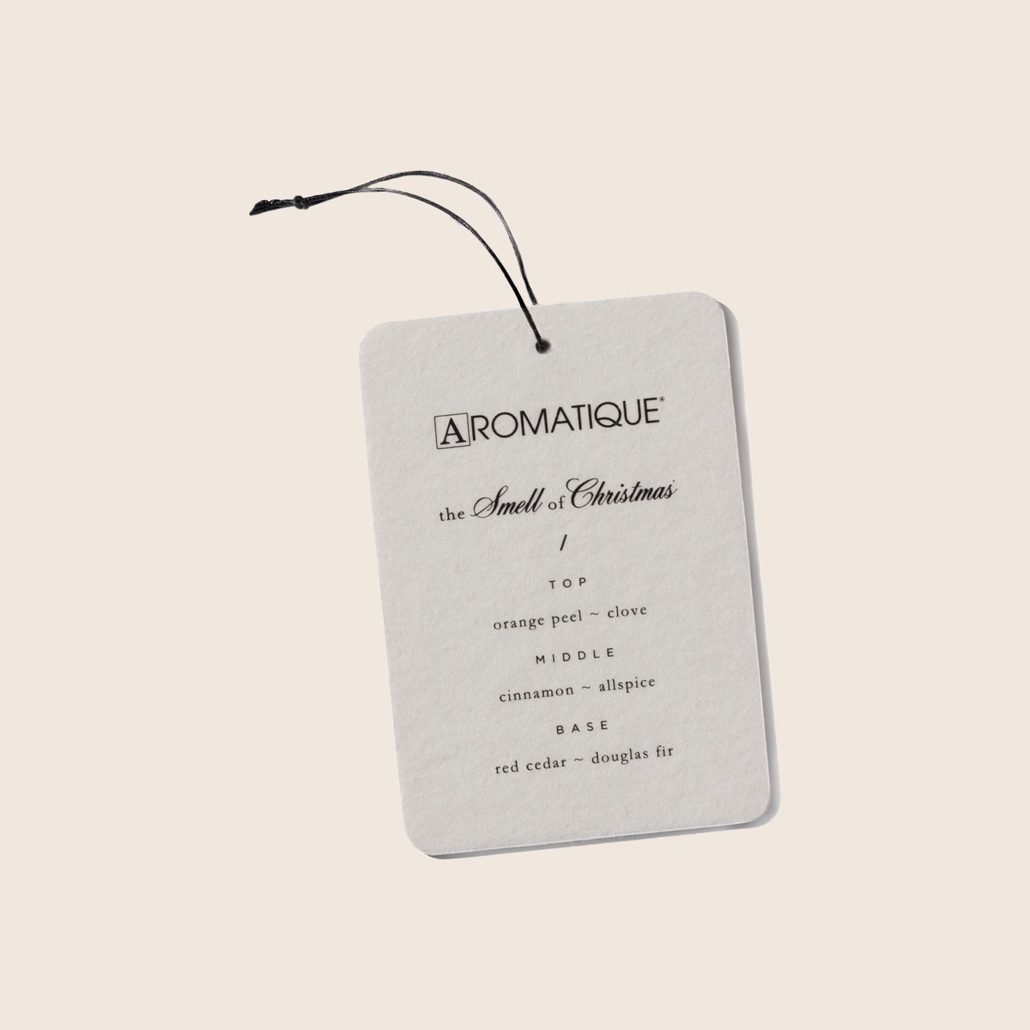 The Smell of Christmas - Aroma Card