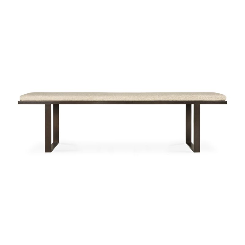 Stability bench - Natural fabric, 65.5 x 14 x 18