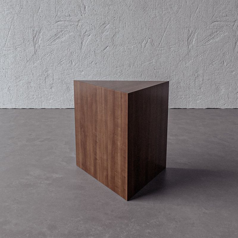 Arago Triangular Stool, Small
