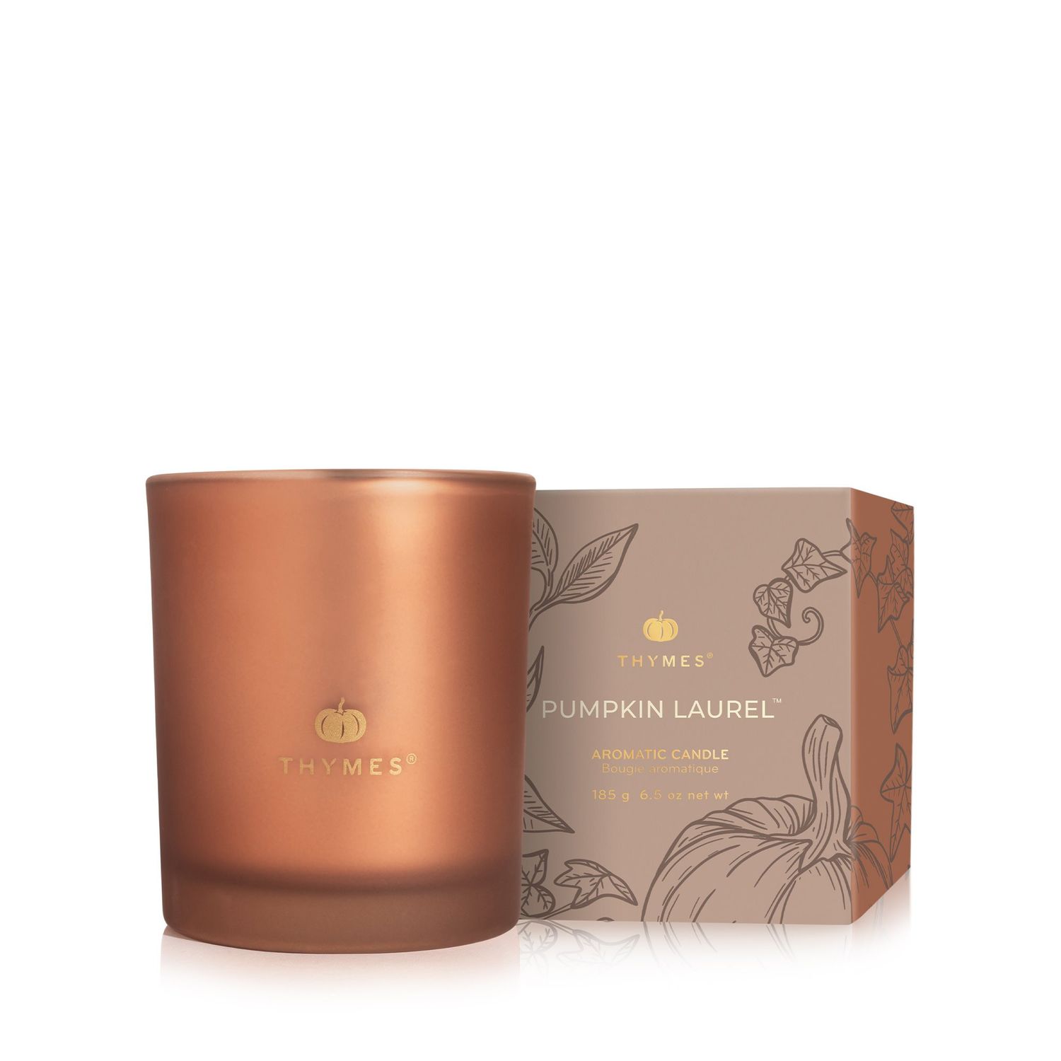 Pumpkin Laurel 6.5 oz. Boxed Candle