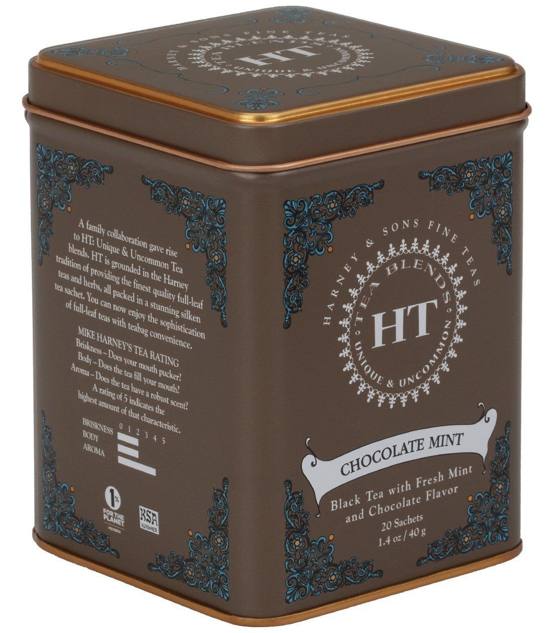 Chocolate Mint Sachets, 20 Count