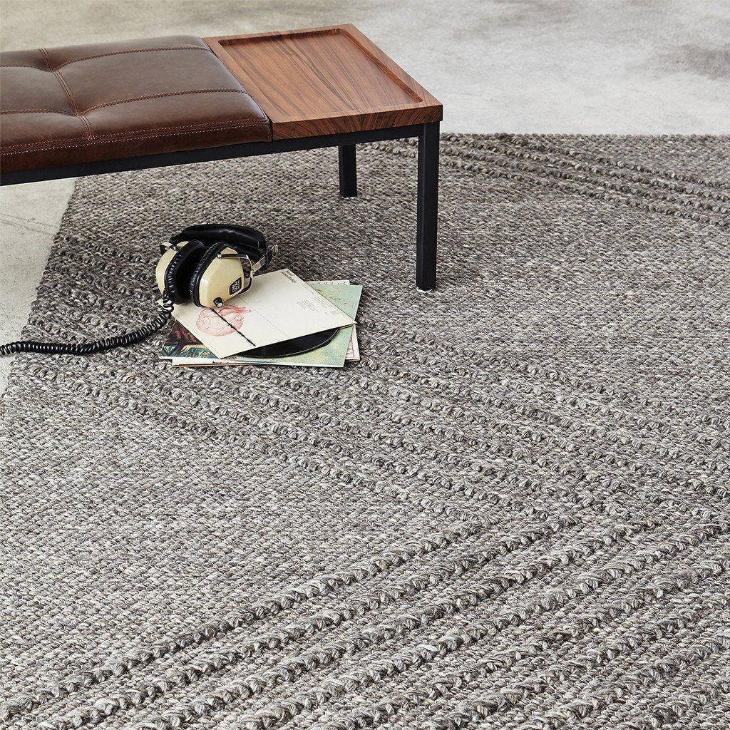 Avro Rug, Color: Charcoal, Size: 5 x 8