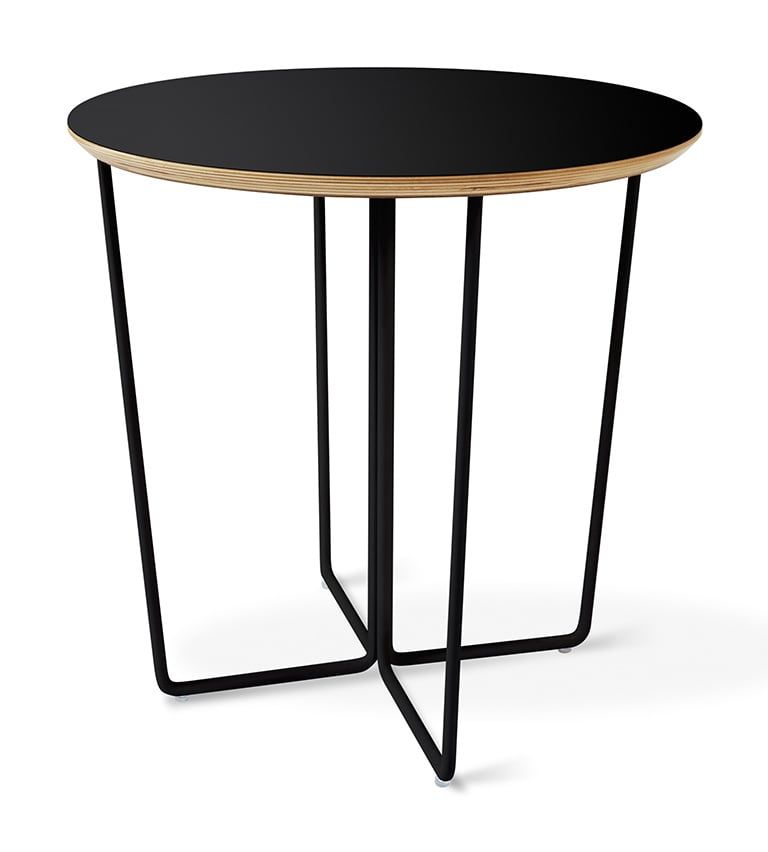 Array End Table, Color: Black