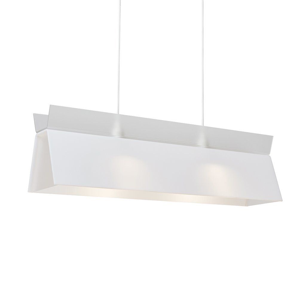 Lido Pendant, Color: White Acrylic