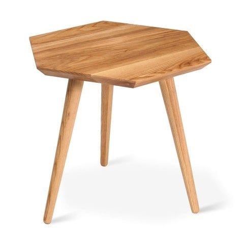 Metric End Table, Color: Natural Ash