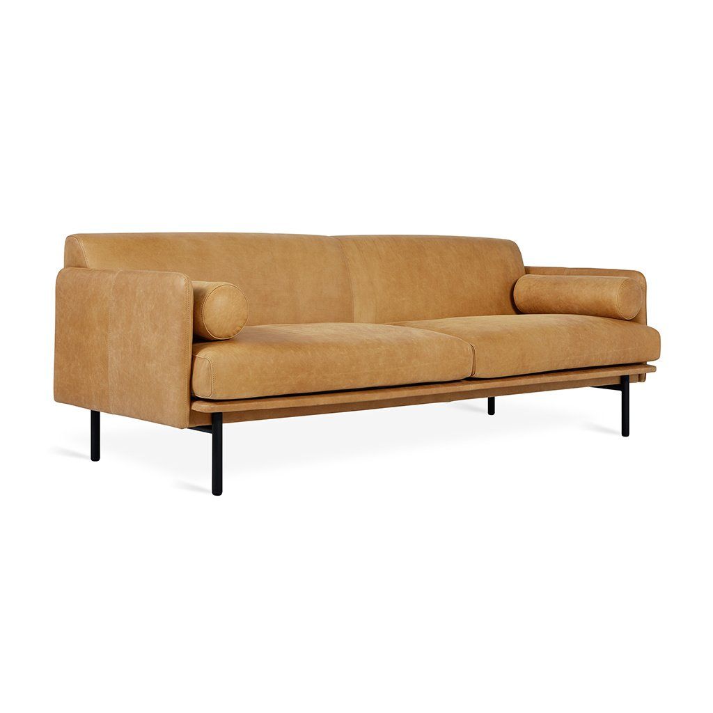 Foundry Sofa, Color: Canyon Whisky Leather