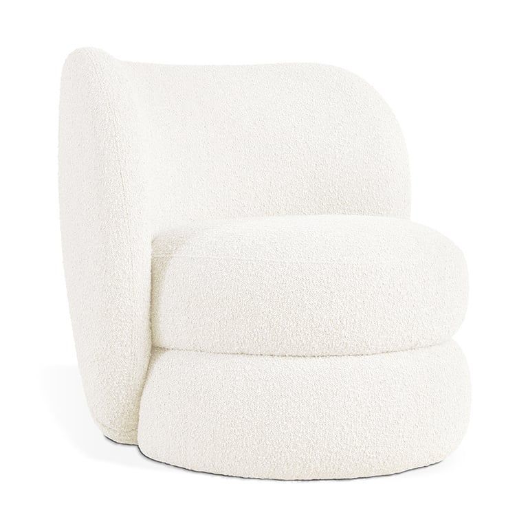Forme Chair, Color: Boucle Dover