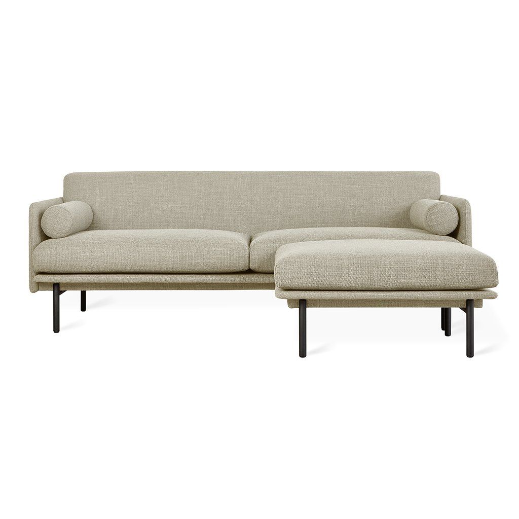 Foundry Bi-Sectional, Color: Andorra Almond