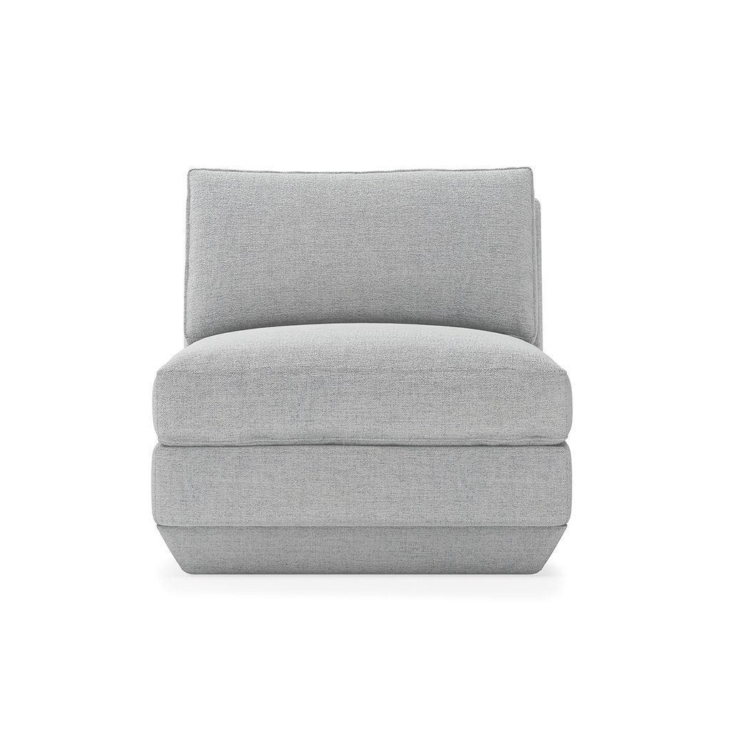 Podium Armless, Color: Bayview Silver