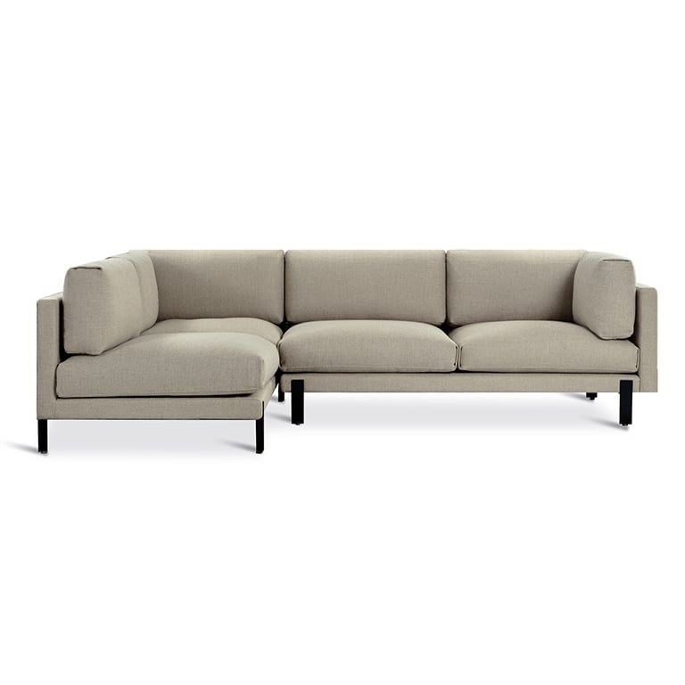 Silverlake Sectional, Left-facing, Color: Andorra Almond