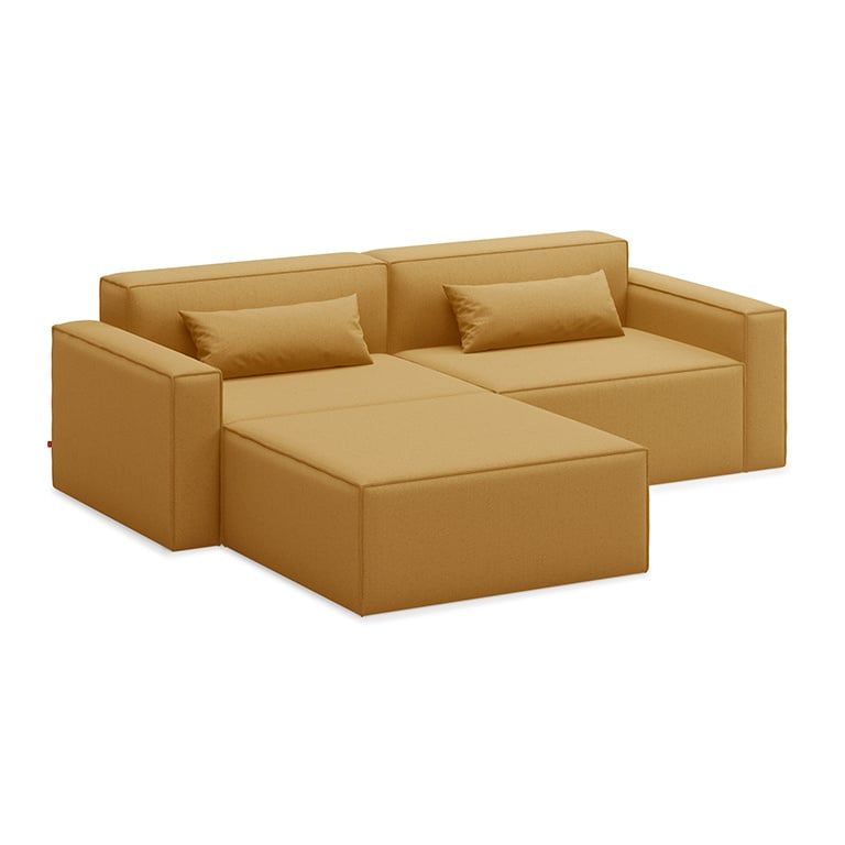 Mix Modular 3-PC Sectional, Color: Mowat Ferro