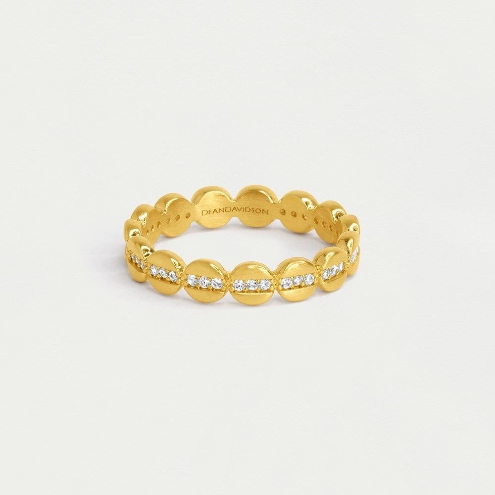 Petite Pave Stacking Ring, Size: 6