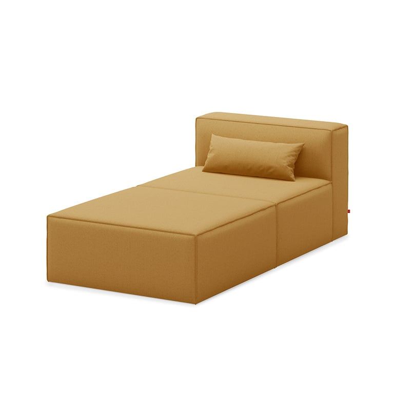 Mix Modular 2-PC Chaise, Color: Mowat Ferro