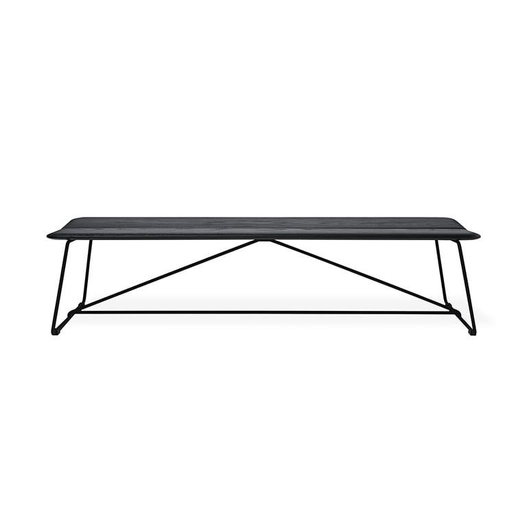 Aero Bench, Color: Ash Black and Black