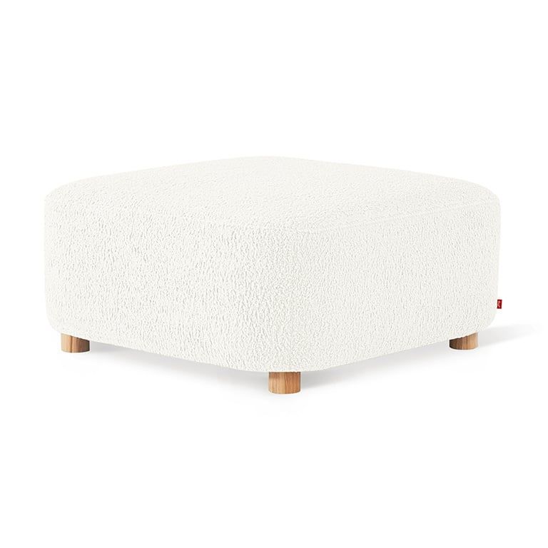 Circuit Modular Ottoman, Color: Himalaya Cloud