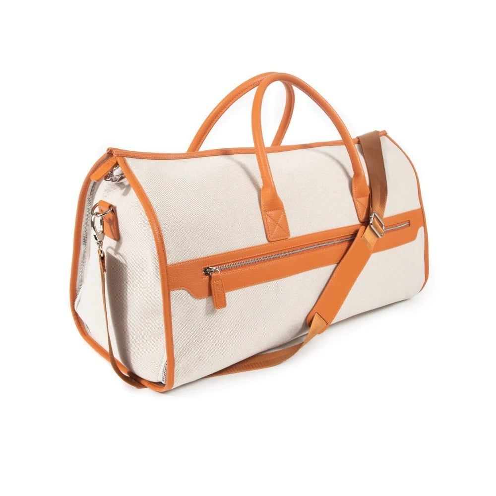 Capri 2 -n-1 Garment Bag and Duffel, Color: Orange
