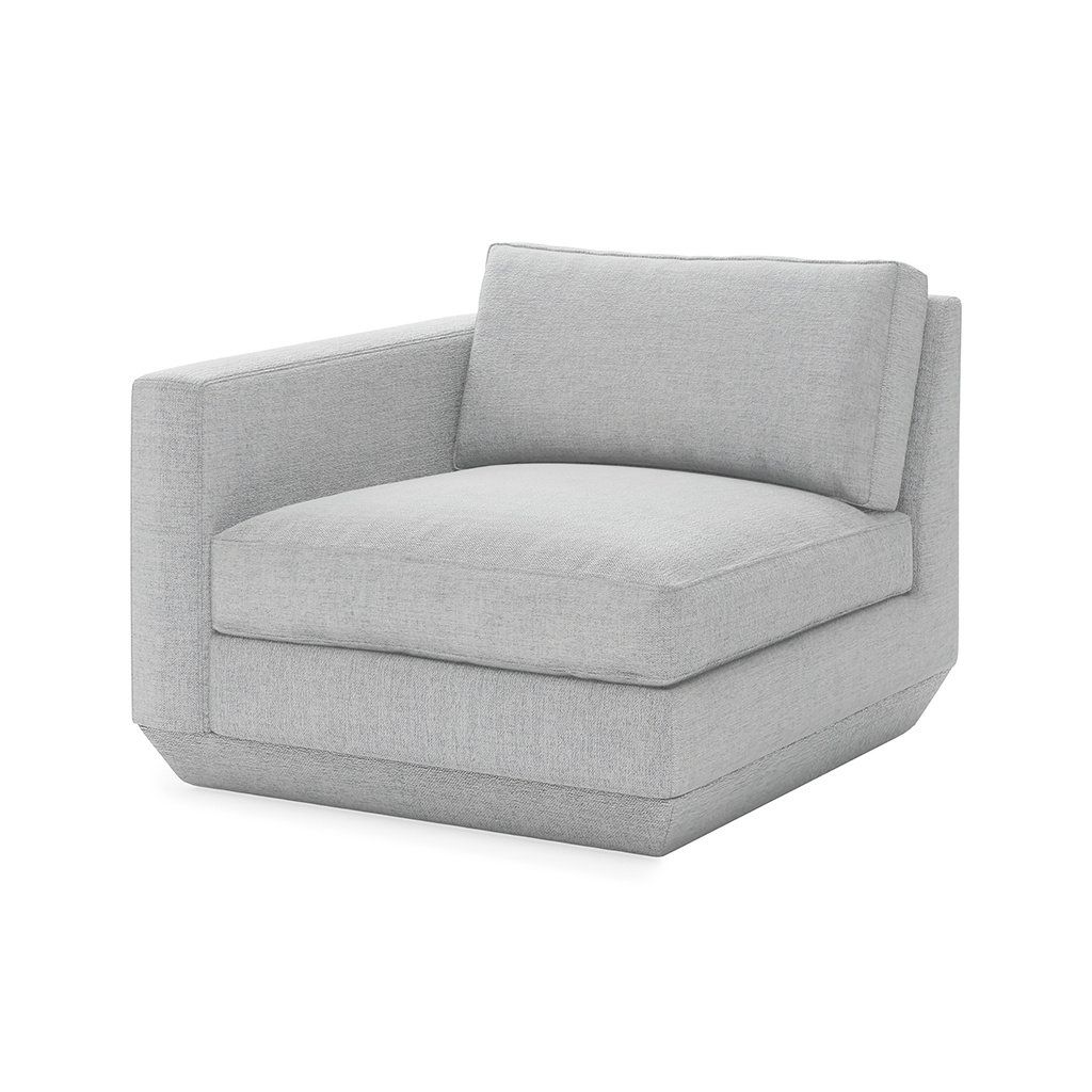 Podium Arm Left, Color: Bayview Silver