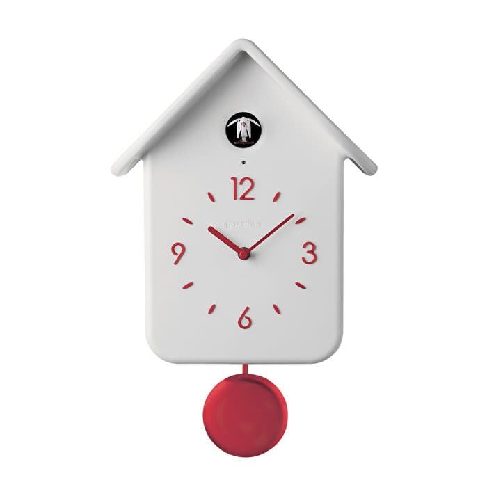 GQ Cuckoo Clock w/ Pendulum , Color: White