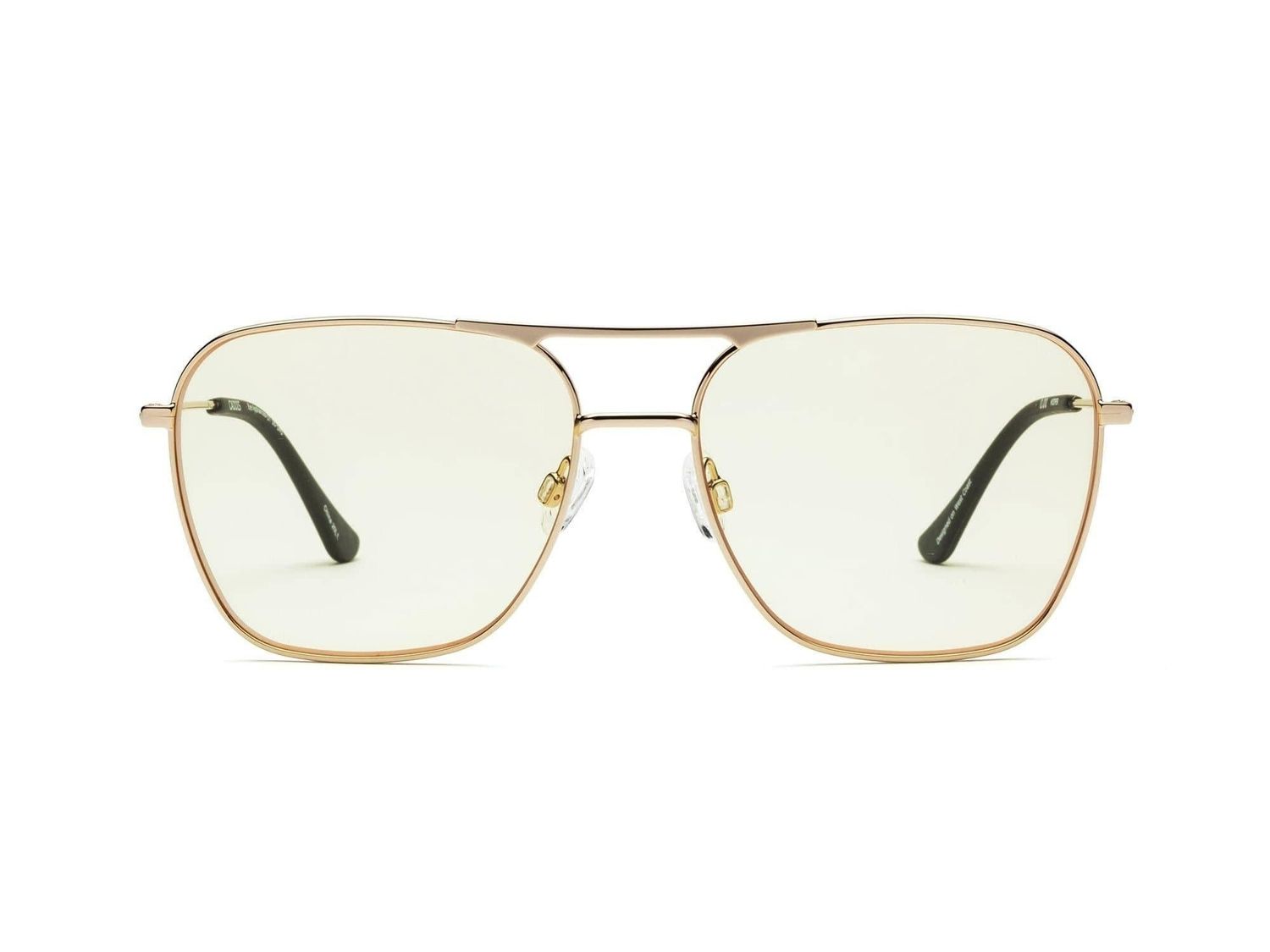 Hooper Reading Glasses, Color: Polished Gold, Size: 1.00