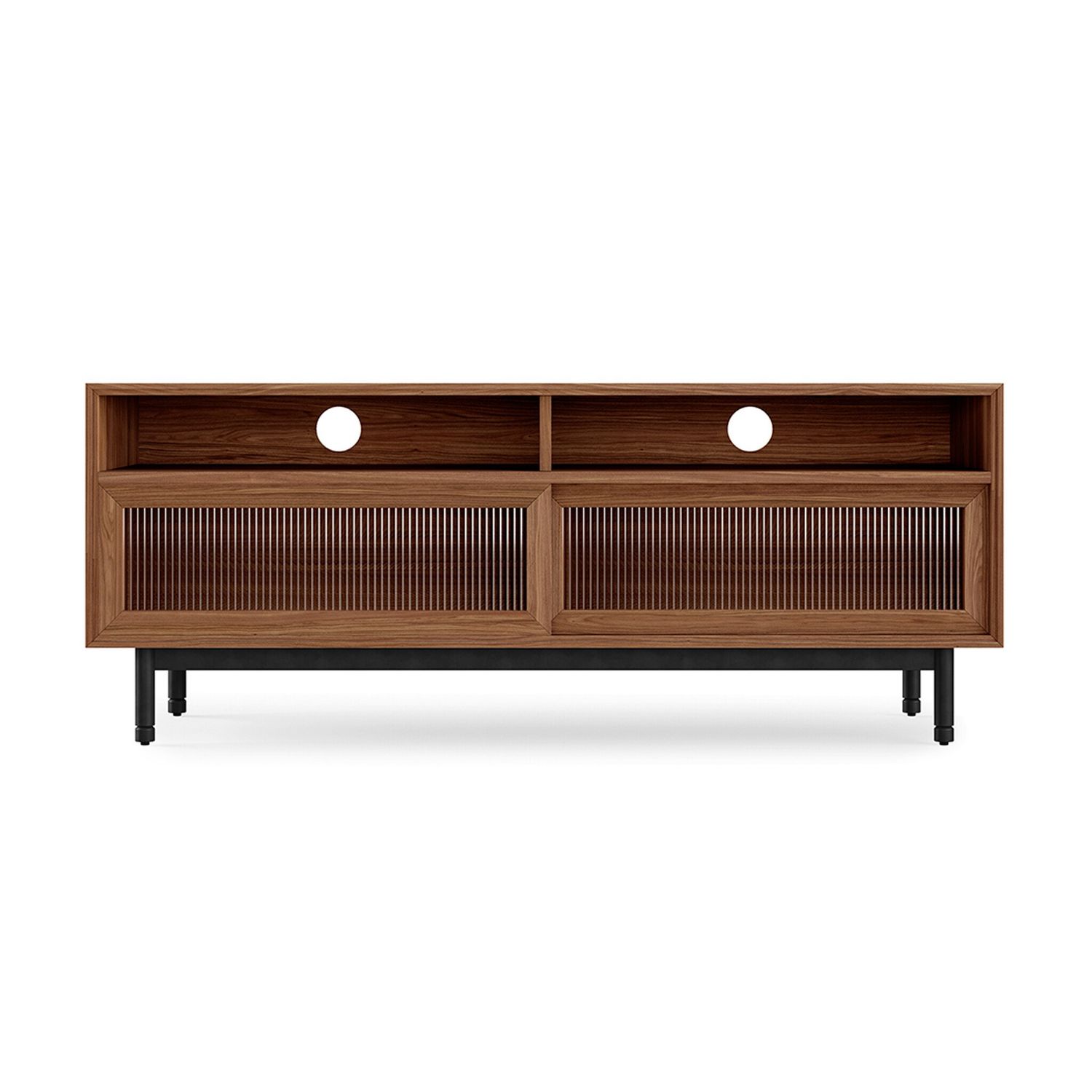 Munro Media Stand, Color: Walnut