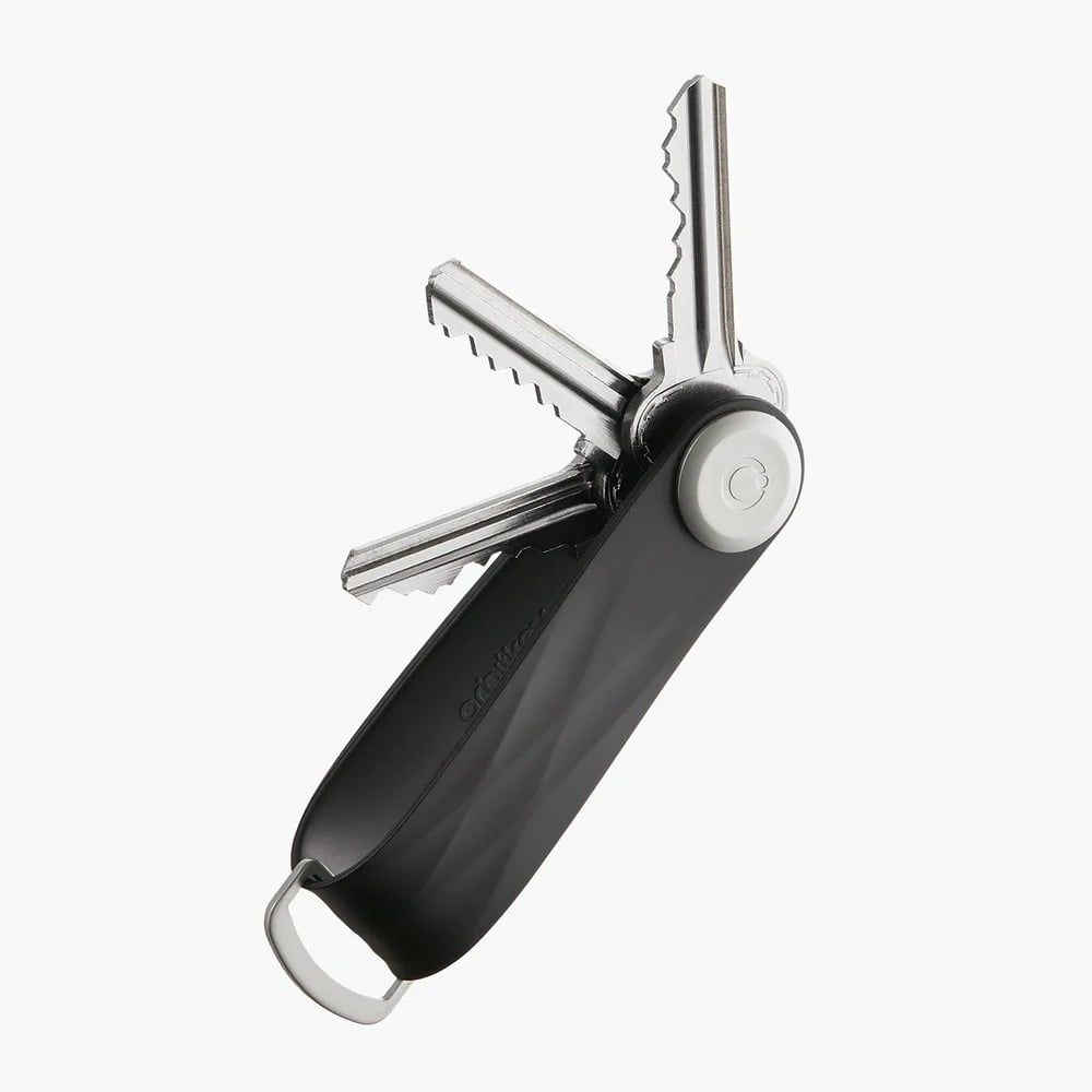 Orbitkey 2.0 Key Organizer, Active, Color: Jet Black