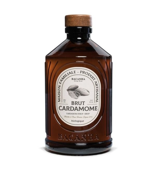 Raw Cardamom Syrup - Organic